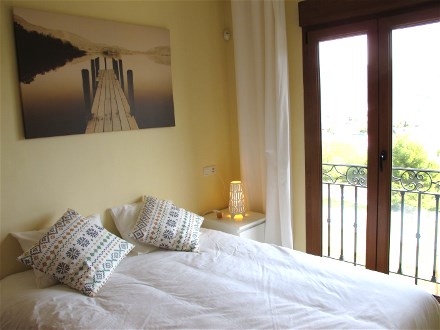 From the bedroom you have also nice sea views